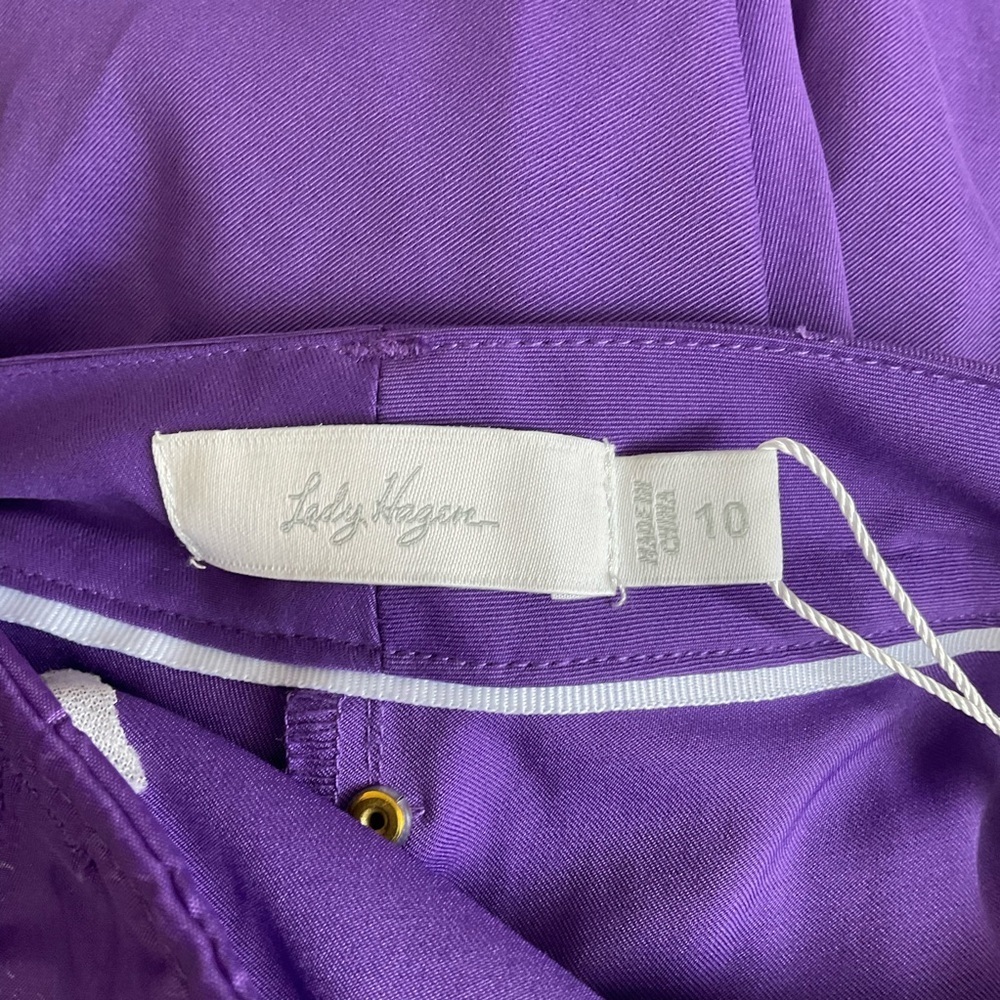 Lady Hagen Vibrant Purple Women's Bermudas - Picture 4 of 6